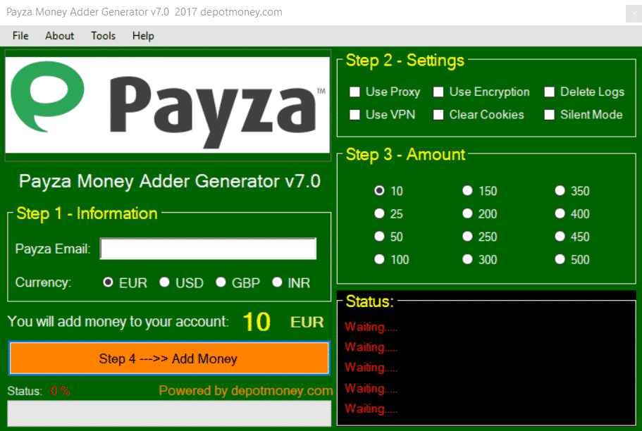 Paypal money adder activation code 94fbr